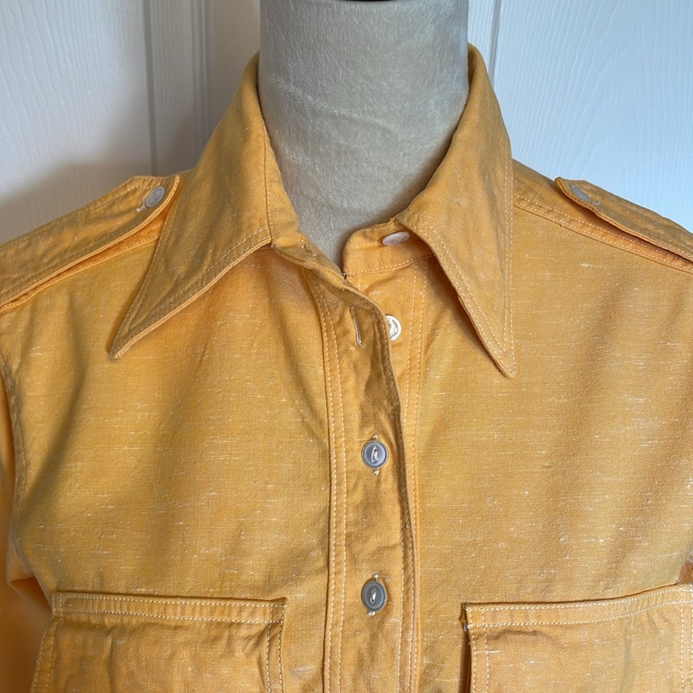 Sunshine Yellow Maxi Dress with Button Front